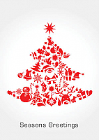 Christmas Symbols - Red Tree (code 2008)