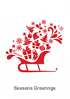 Christmas Symbols - Red Sleigh (code 2009)