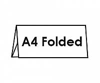 A4 Folded Flyers