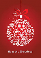 Christmas Symbols - Red Bauble (code 2010)